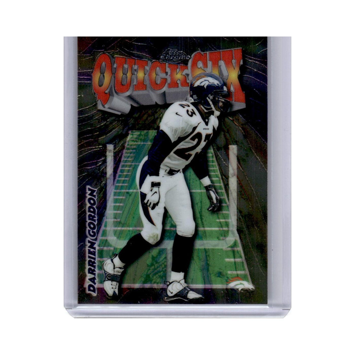 1998 Topps Chrome Darrien Gordon Broncos #22
