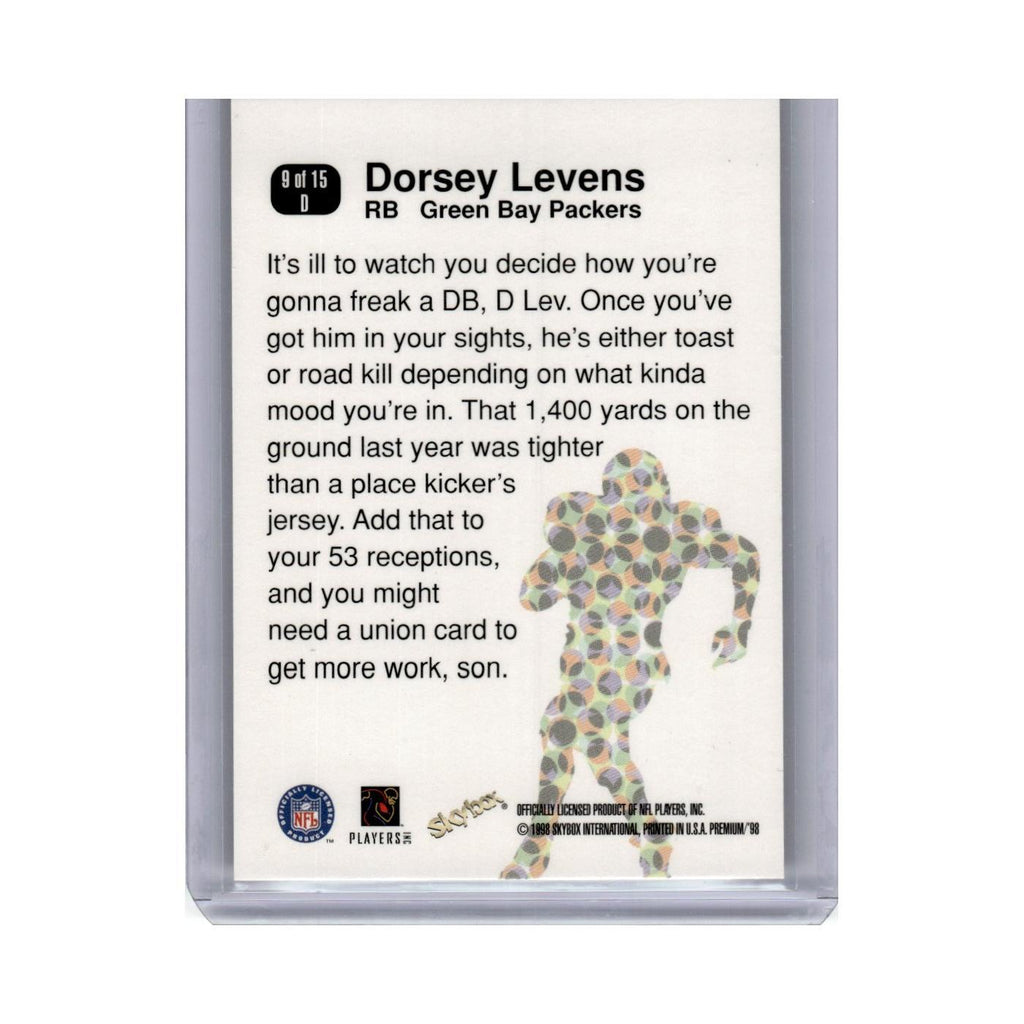 1998 Skybox Premium Dorsey Levens Packers #9