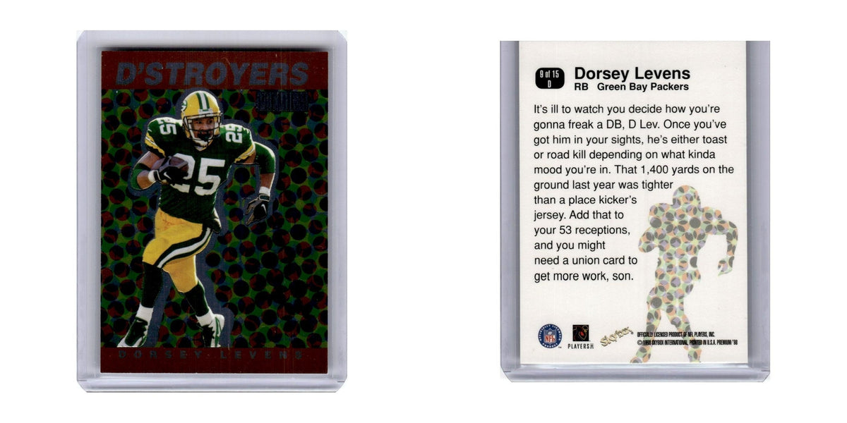 1998 Skybox Premium Dorsey Levens Packers #9