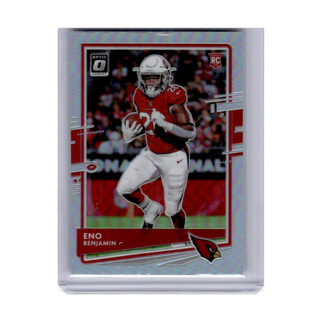 2020 Donruss Optic Silver Prizm Eno Benjamin RC Cardinals #101
