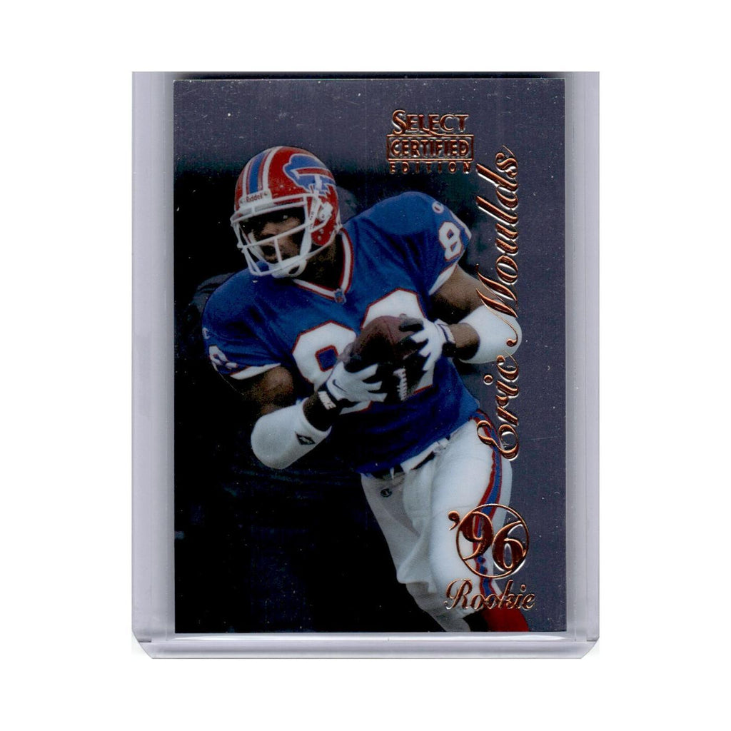 1996 Select Certified Eric Moulds RC Bills #102