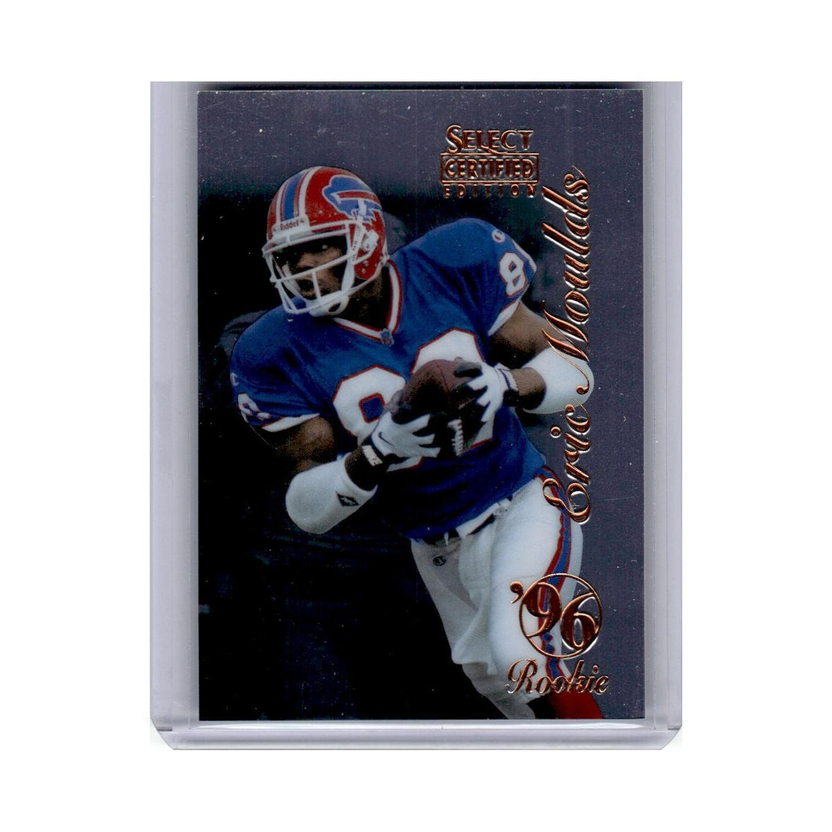 1996 Select Certified Eric Moulds RC Bills #102