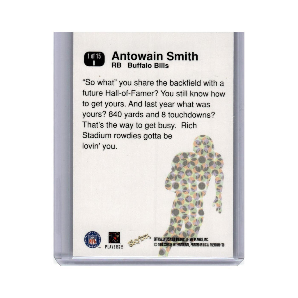1998 Skybox Premium Antowain Smith Bills #1