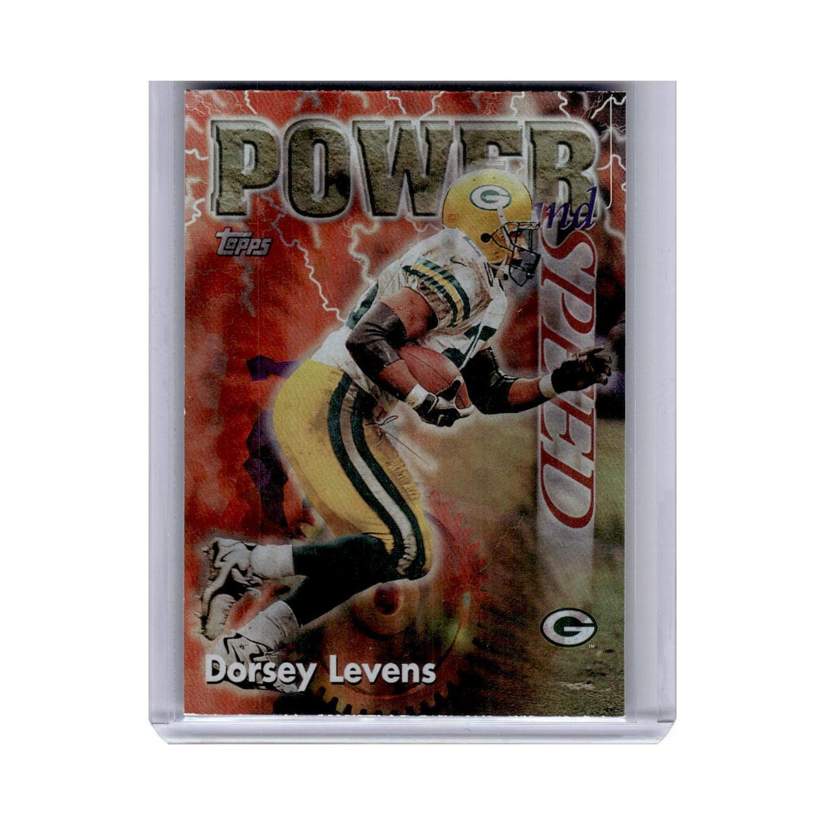 1998 Topps Power and Speed Dorsey Levens Packers #4