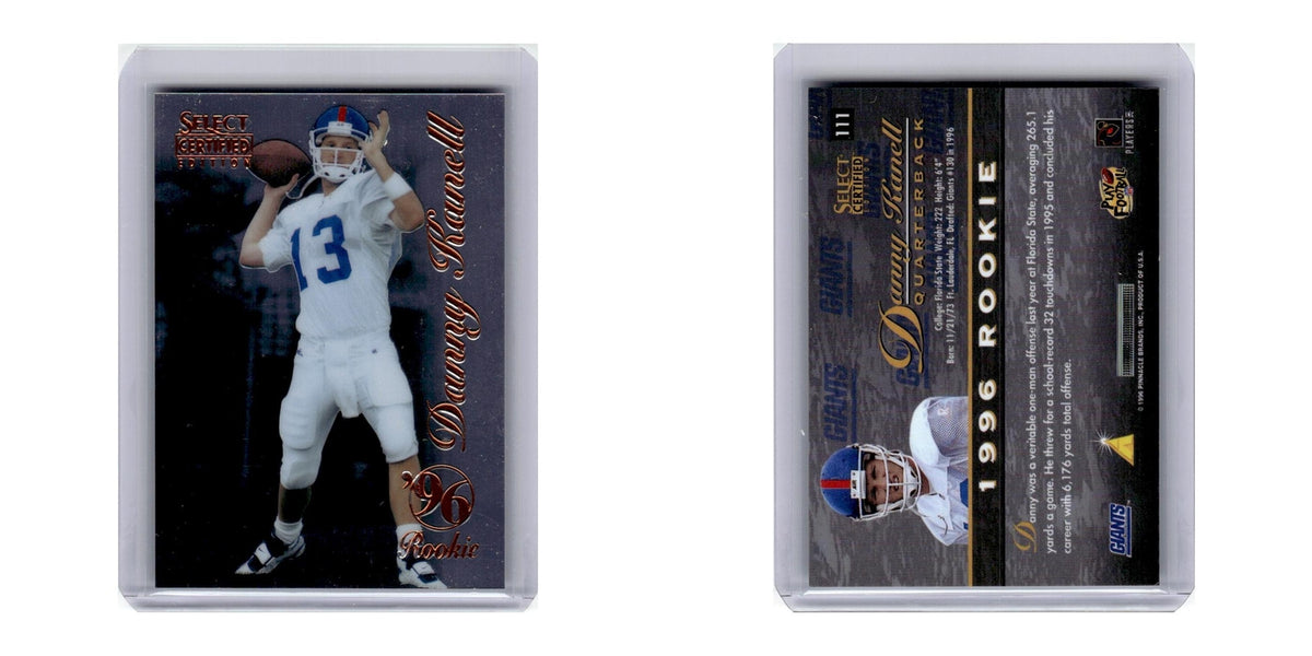1996 Select Certified Danny Kanell RC Giants #111
