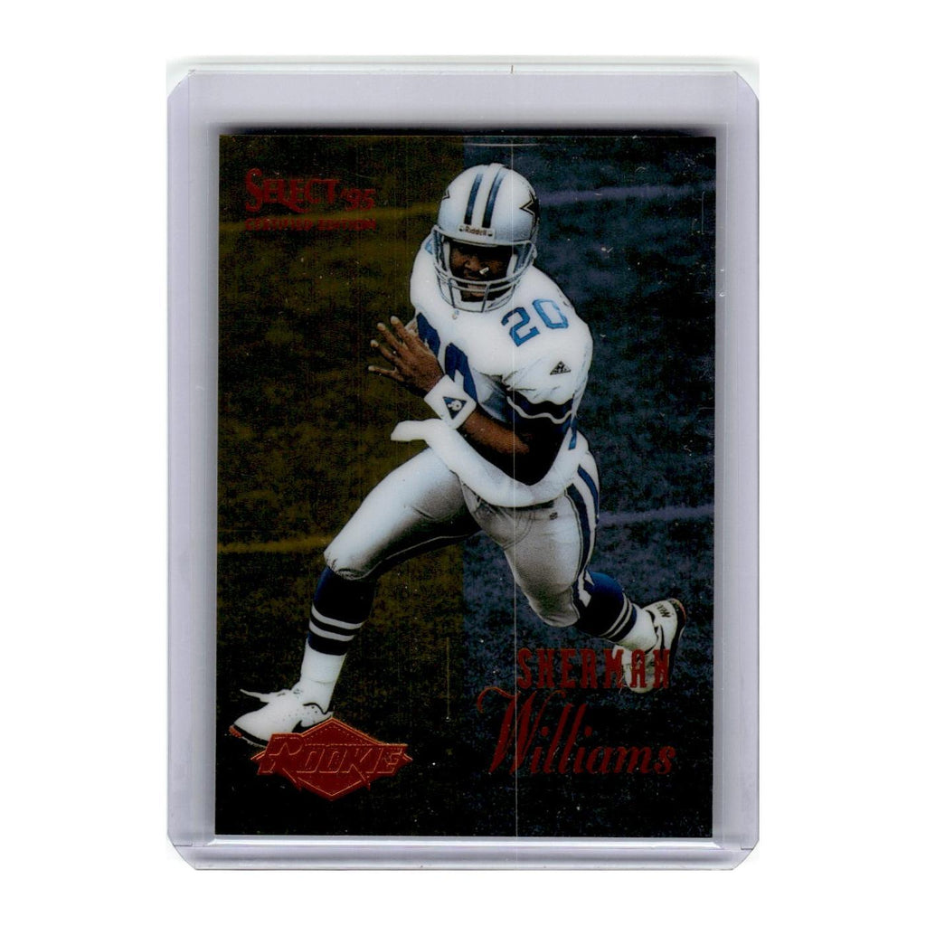 1995 Select Certified Sherman Williams RC Cowboys #128