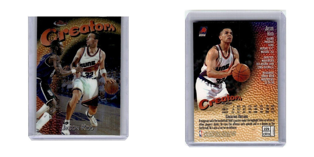 1998 Topps Finest Jason Kidd Suns #229
