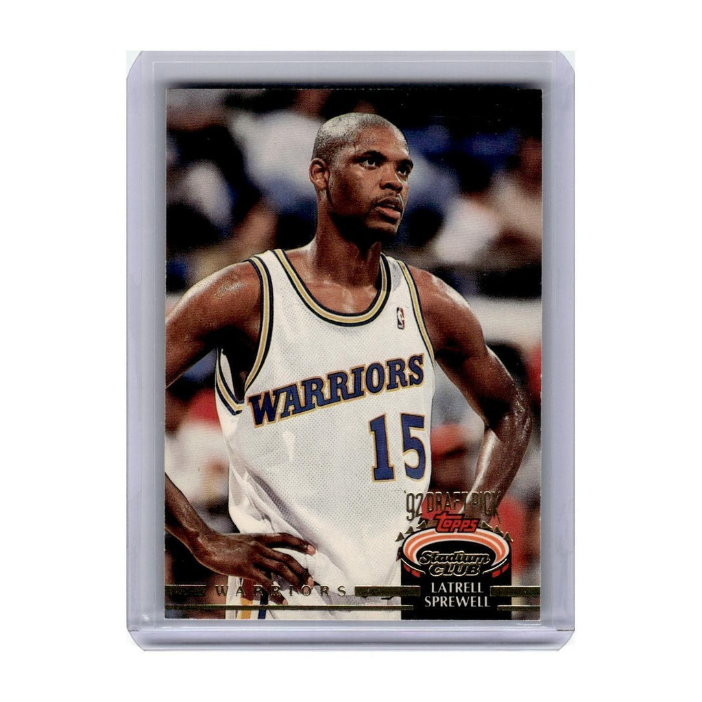 1992 Stadium Club Latrell Sprewell Golden State Warriors #320