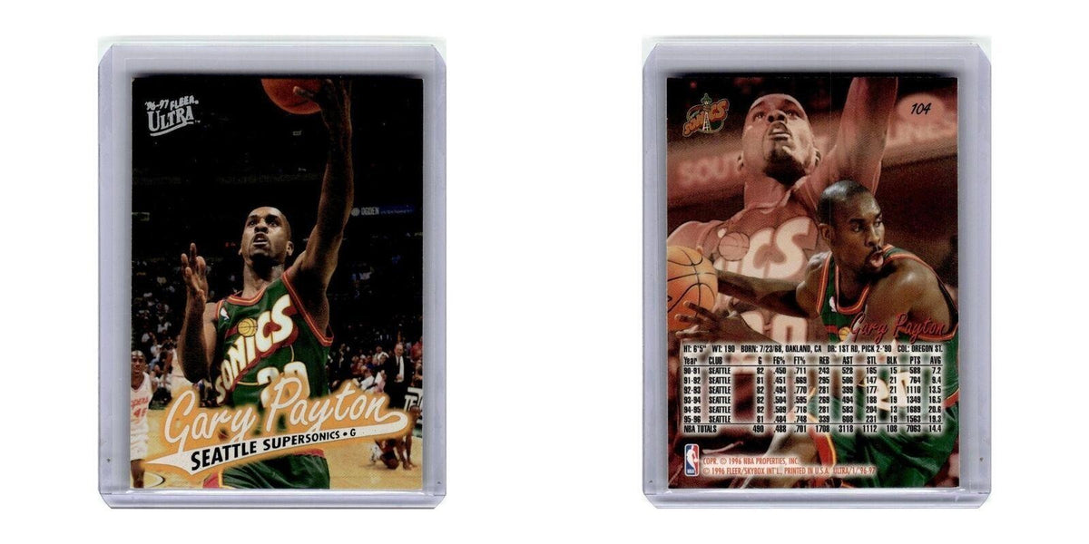 1996 Ultra Gary Payton Seattle SuperSonics #104