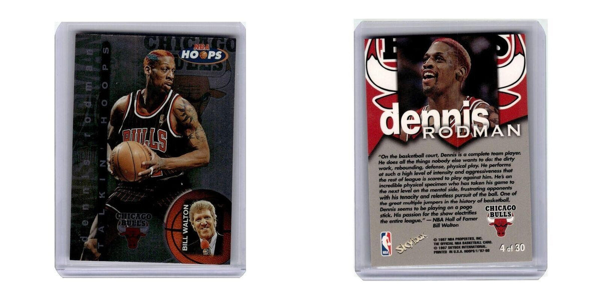 1997 Hoops Talkin Hoops Dennis Rodman Bulls #4