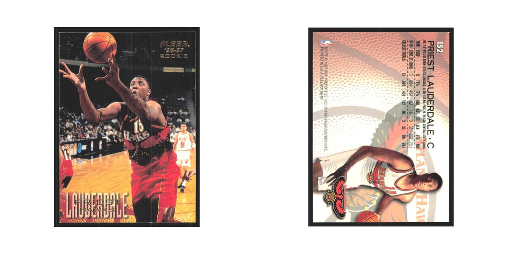 1996 Fleer Priest Lauderdale RC Hawks #152