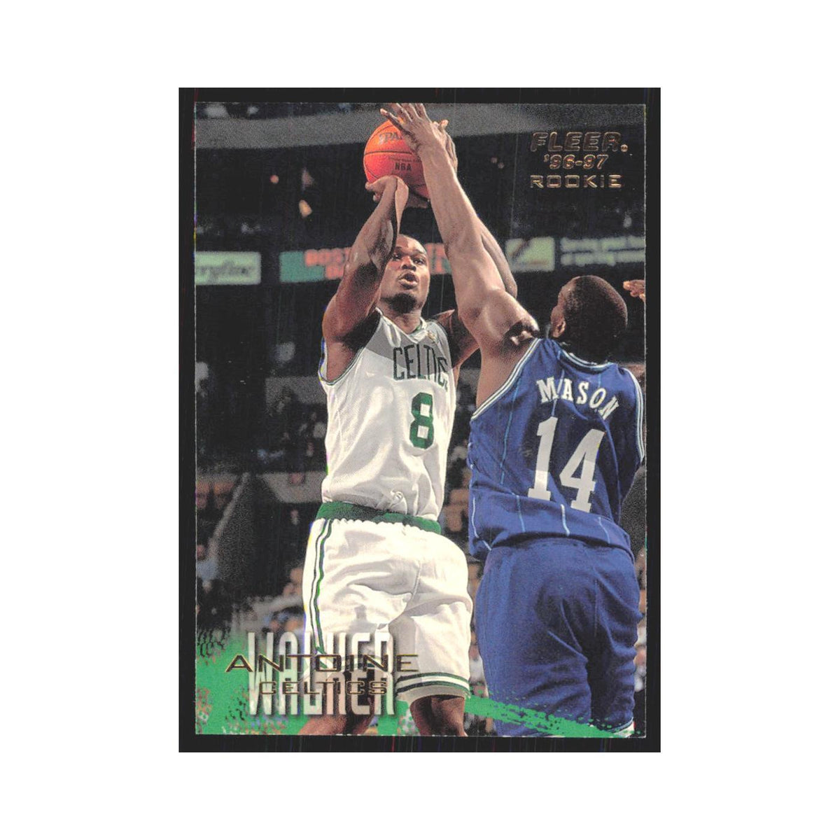 1996 Fleer Antoine Walker RC Celtics #157