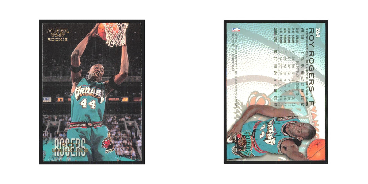 1996 Fleer Roy Rogers RC Vancouver Grizzlies #264