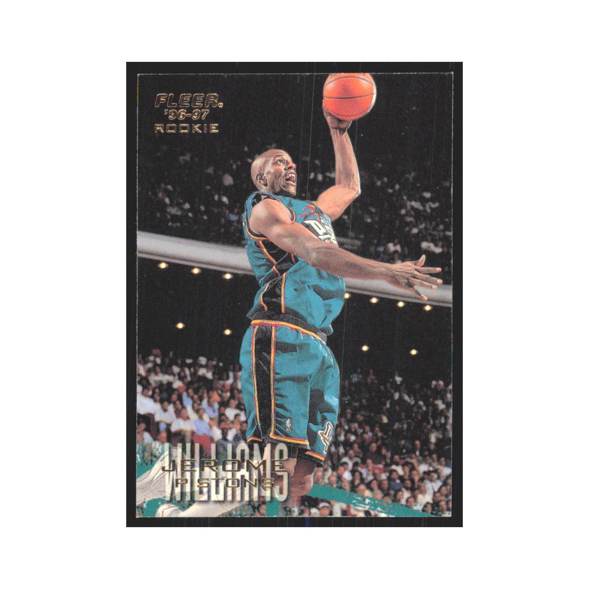 1996 Fleer Jerome Williams RC Pistons #184