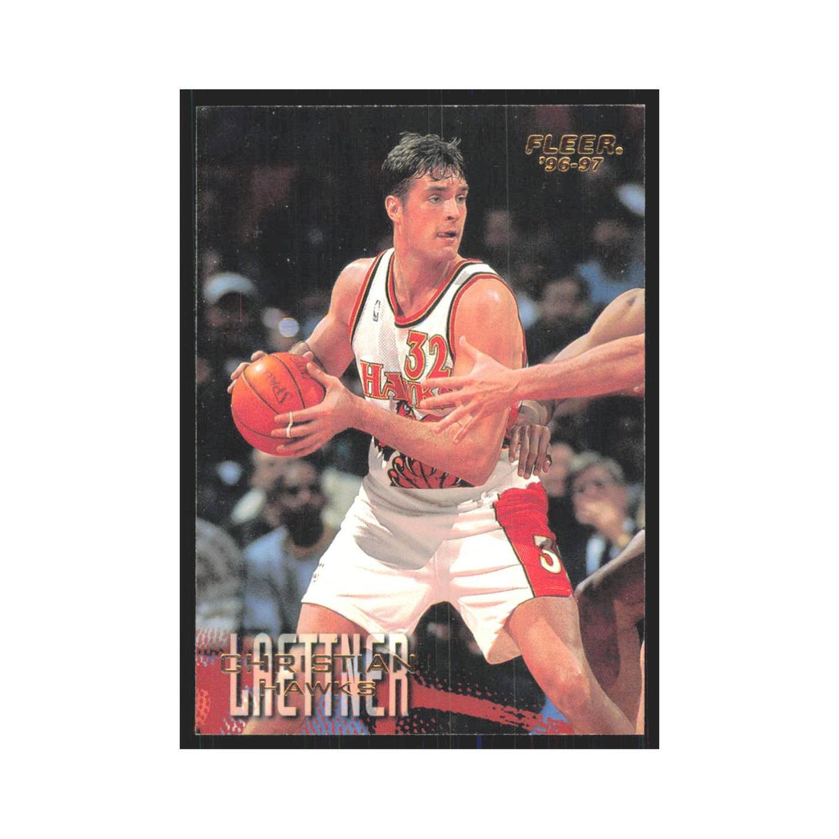1996 Fleer Christian Laettner Hawks #3