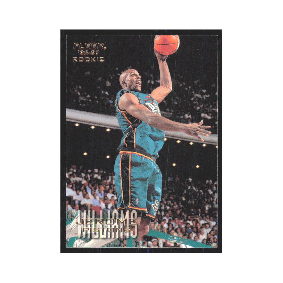 1996 Fleer Jerome Williams RC Pistons #184