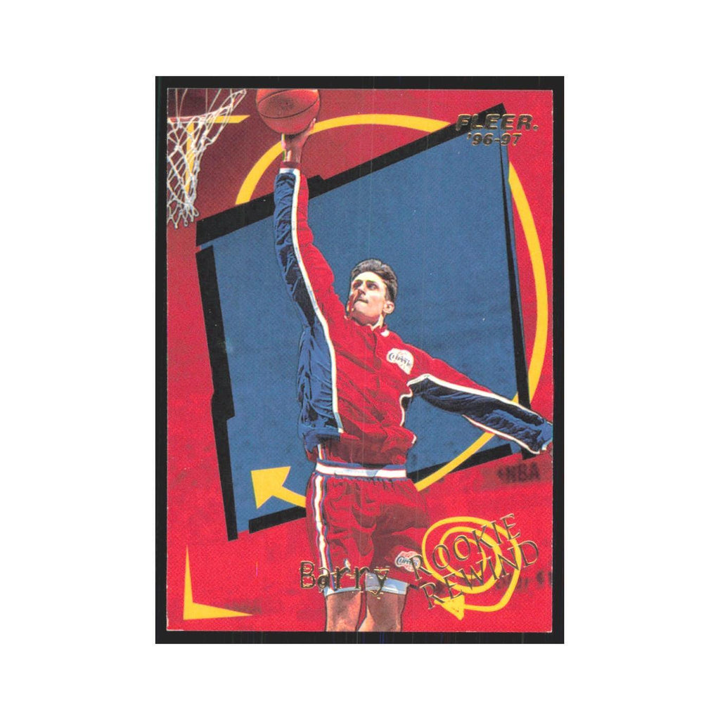 1996 Fleer Brent Barry RC Clippers #1