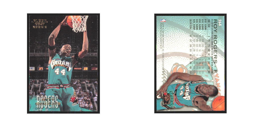 1996 Fleer Roy Rogers RC Vancouver Grizzlies #264