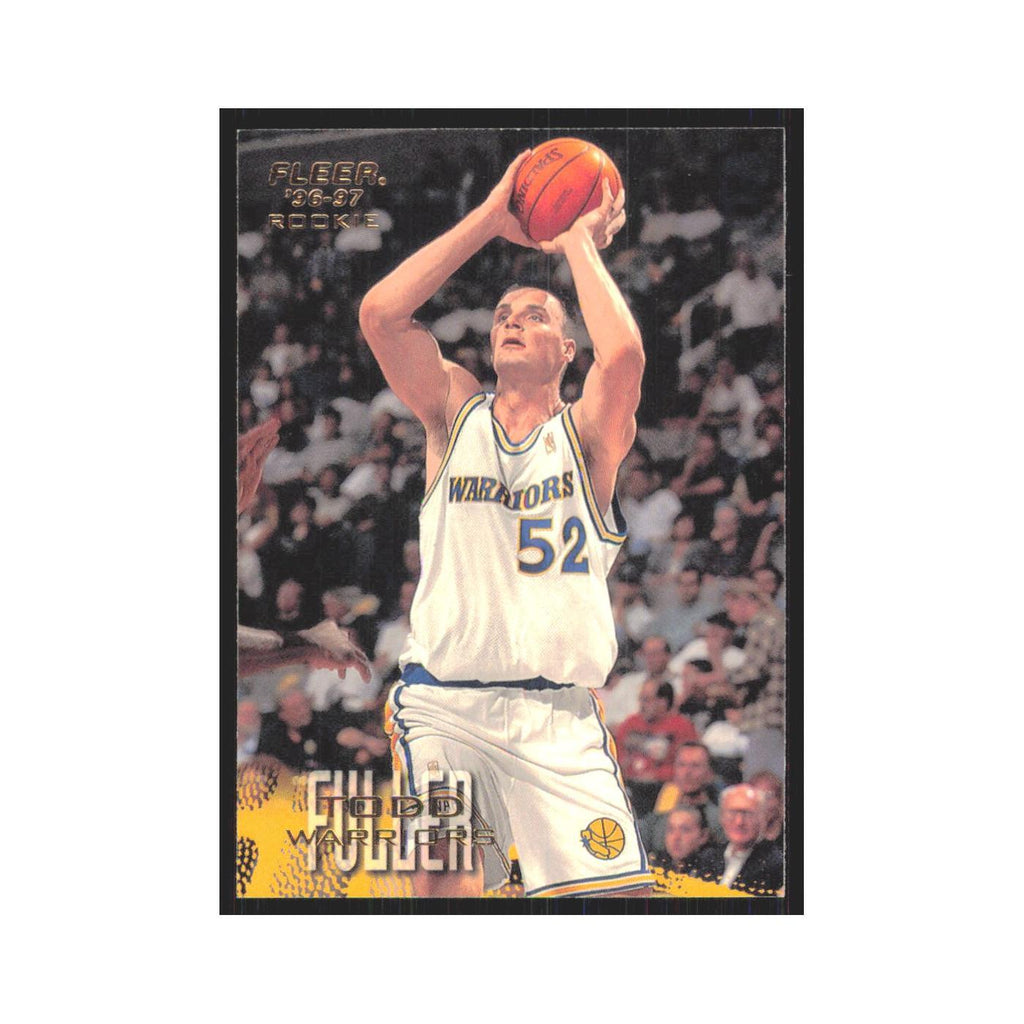 1996 Fleer Todd Fuller RC Golden State Warriors #186
