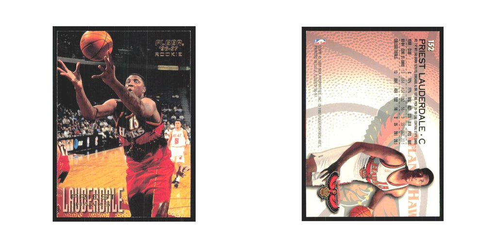 1996 Fleer Priest Lauderdale RC Hawks #152