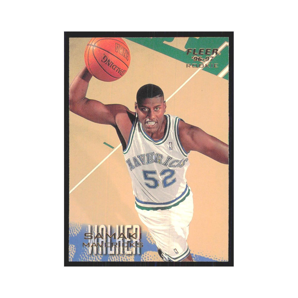 1996 Fleer Samaki Walker RC Mavericks #174