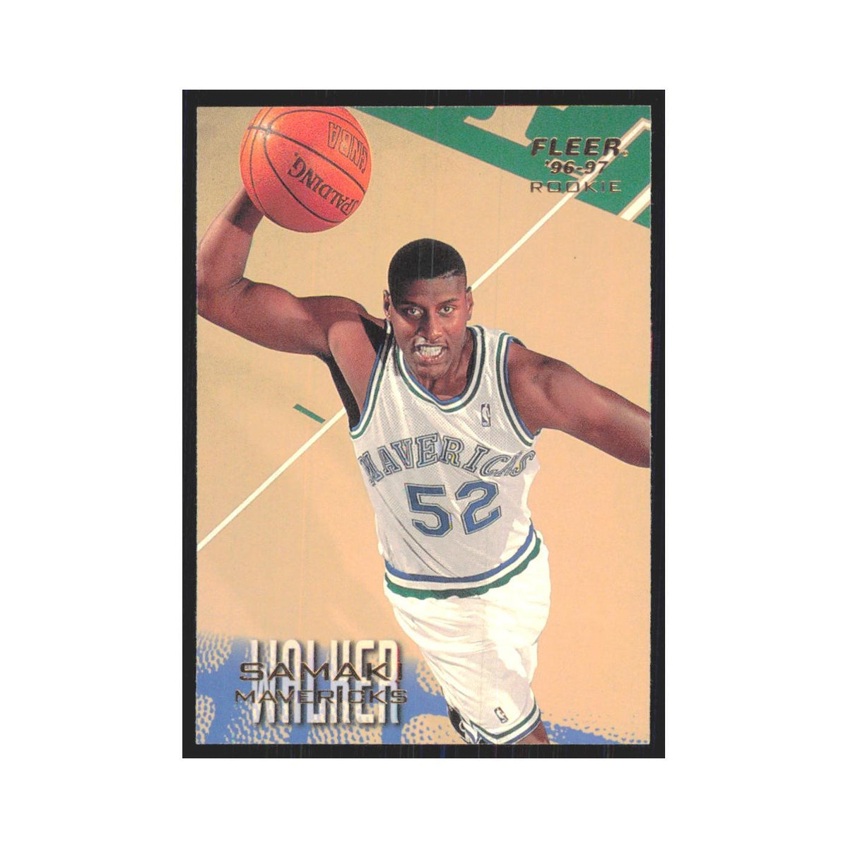 1996 Fleer Samaki Walker RC Mavericks #174