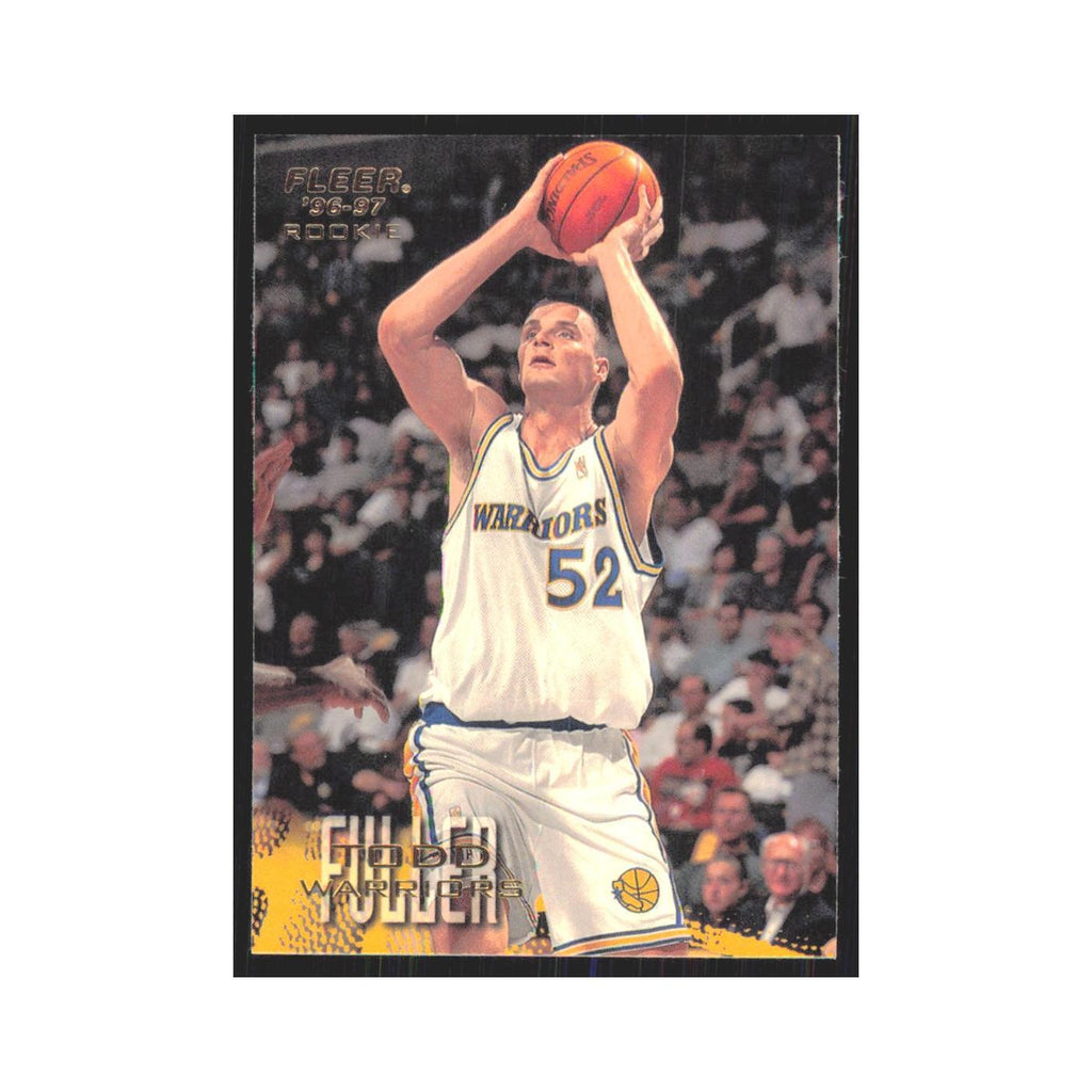 1996 Fleer Todd Fuller RC Golden State Warriors #186