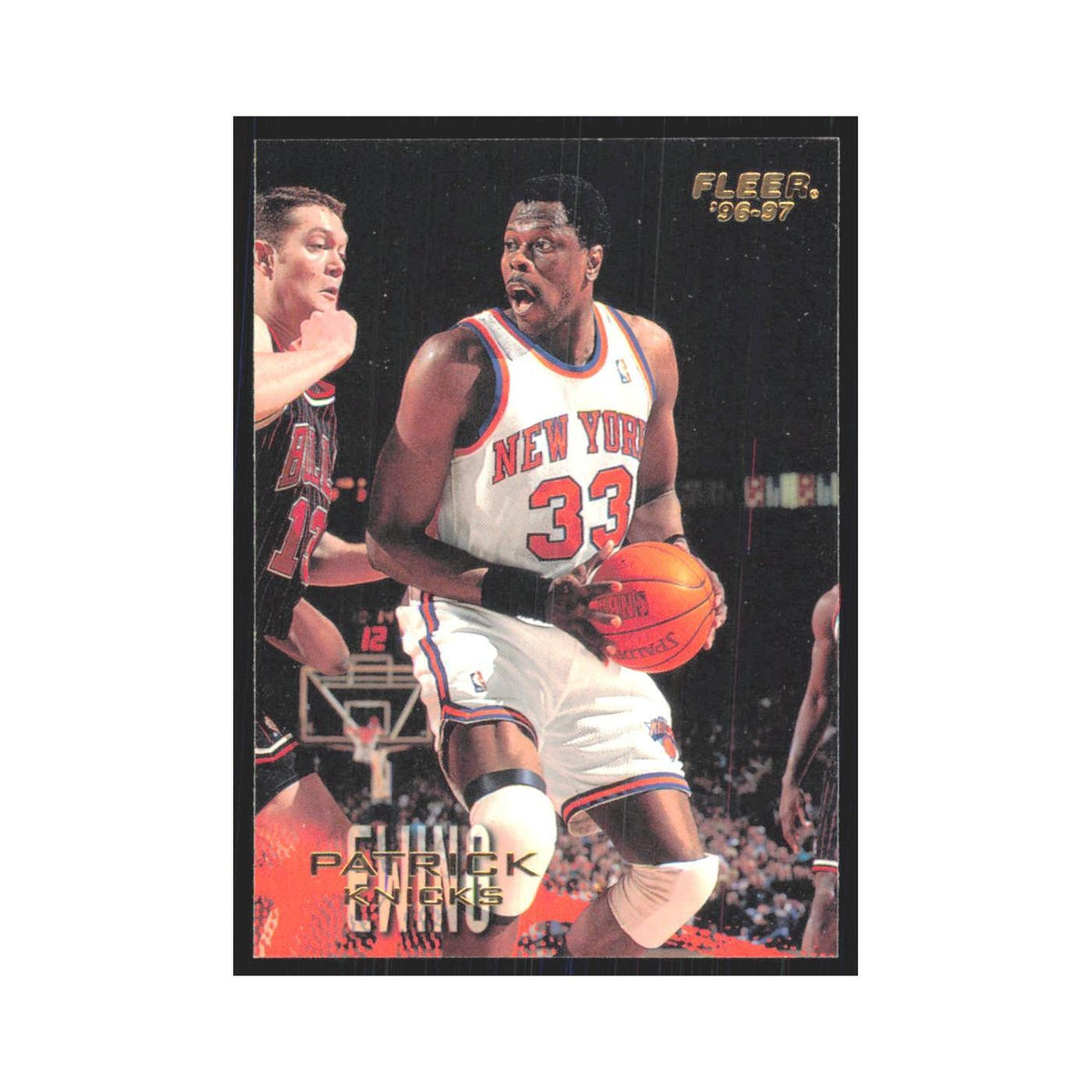 1996 Fleer Patrick Ewing Knicks #71