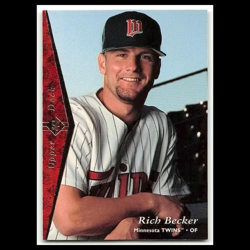 Rich Becker #174 1995 Upper Deck SP Minnesota Twins Baseball Card MLB NM