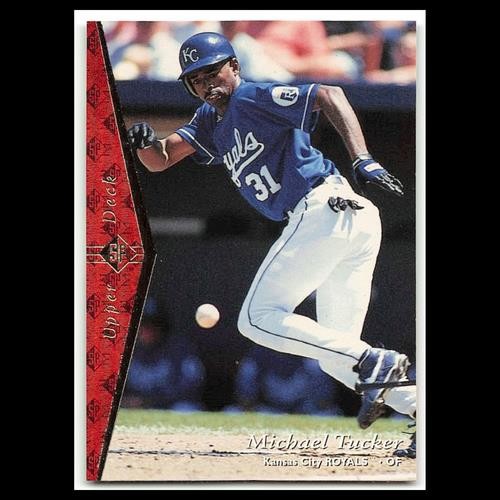 Michael Tucker #157 1995 Upper Deck SP Kansas City Royals Baseball Card MLB NM