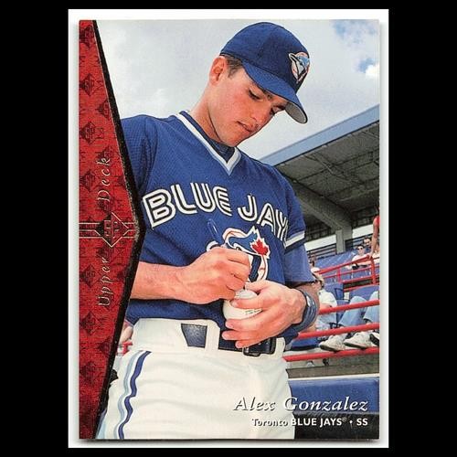 Alex Gonzalez #206 1995 Upper Deck SP Toronto Blue Jays Baseball Card MLB NM