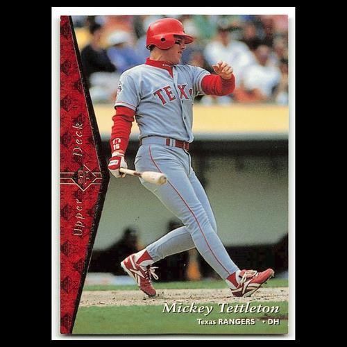 Mickey Tettleton #194 1995 Upper Deck SP Texas Rangers Baseball Card MLB NM