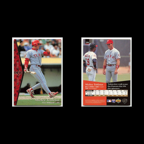 Mickey Tettleton #194 1995 Upper Deck SP Texas Rangers Baseball Card MLB NM