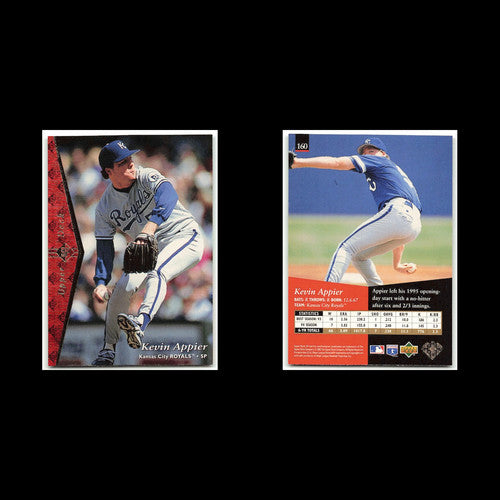 Kevin Appier #16 1995 Upper Deck SP Kansas City Royals Baseball Card MLB NM