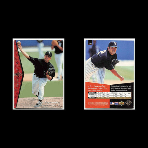Alex Fernandez #141 1995 Upper Deck SP Chicago White Sox Baseball Card MLB NM