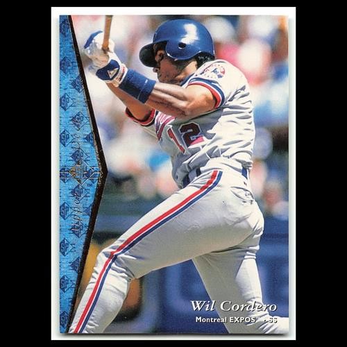Wil Cordero #74 1995 Upper Deck SP Montreal Expos Baseball Card MLB NM