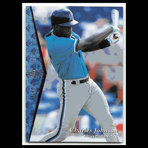 Charles Johnson #58 1995 Upper Deck SP Florida Marlins Baseball Card MLB NM