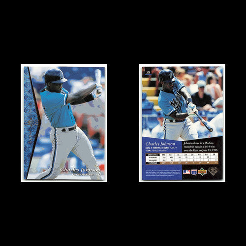 Charles Johnson #58 1995 Upper Deck SP Florida Marlins Baseball Card MLB NM