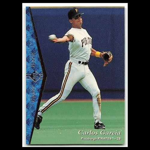 Carlos Garcia #93 1995 Upper Deck SP Pittsburgh Pirates Baseball Card MLB NM