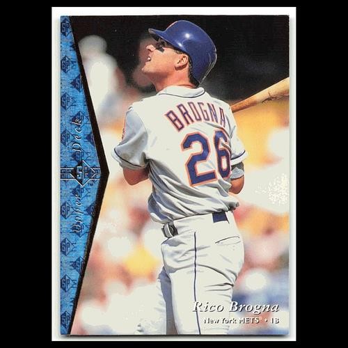 Rico Brogna #79 1995 Upper Deck SP New York Mets Baseball Card MLB NM