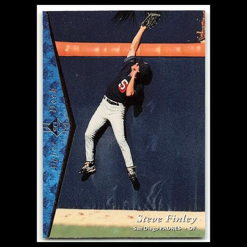 Steve Finley #108 1995 Upper Deck SP San Diego Padres Baseball Card MLB NM