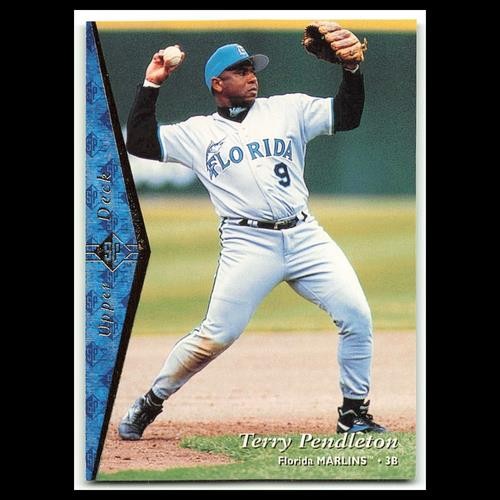 Terry Pendleton #57 1995 Upper Deck SP Florida Marlins Baseball Card MLB NM