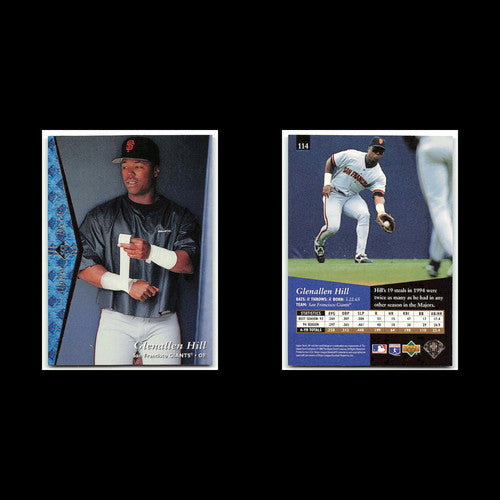 Glenallen Hill #114 1995 Upper Deck SP San Francisco Giants Baseball Card MLB NM