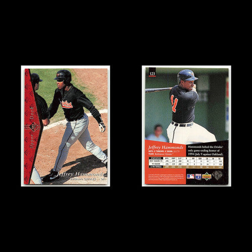 Jeffrey Hammonds #123 1995 Upper Deck SP Baltimore Orioles Baseball Card MLB NM