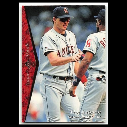 Tim Salmon #135 1995 Upper Deck SP California Angels Baseball Card MLB NM