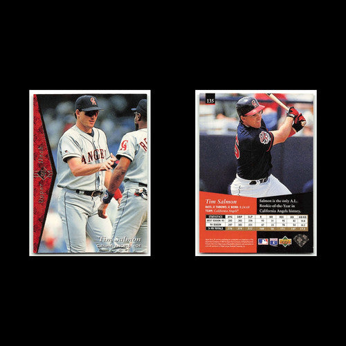Tim Salmon #135 1995 Upper Deck SP California Angels Baseball Card MLB NM