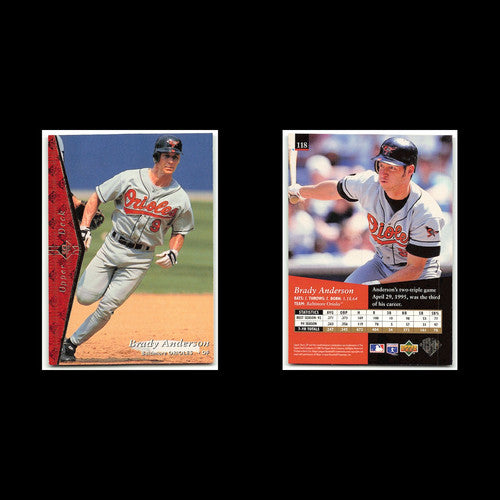 Brady Anderson #118 1995 Upper Deck SP Baltimore Orioles Baseball Card MLB NM