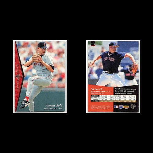 Aaron Sele #129 1995 Upper Deck SP Boston Red Sox Baseball Card MLB NM