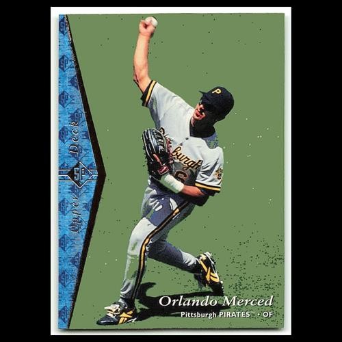 Orlando Merced #96 1995 Upper Deck SP Pittsburgh Pirates Baseball Card MLB NM