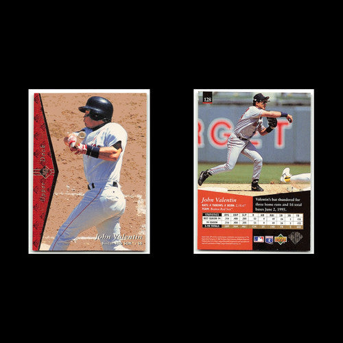 John Valentin #128 1995 Upper Deck SP Boston Red Sox Baseball Card MLB NM